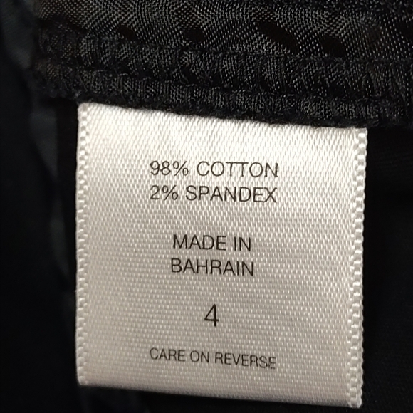 New York & Company Women's Black Stretch Pants Size 4 - Picture 7 of 7